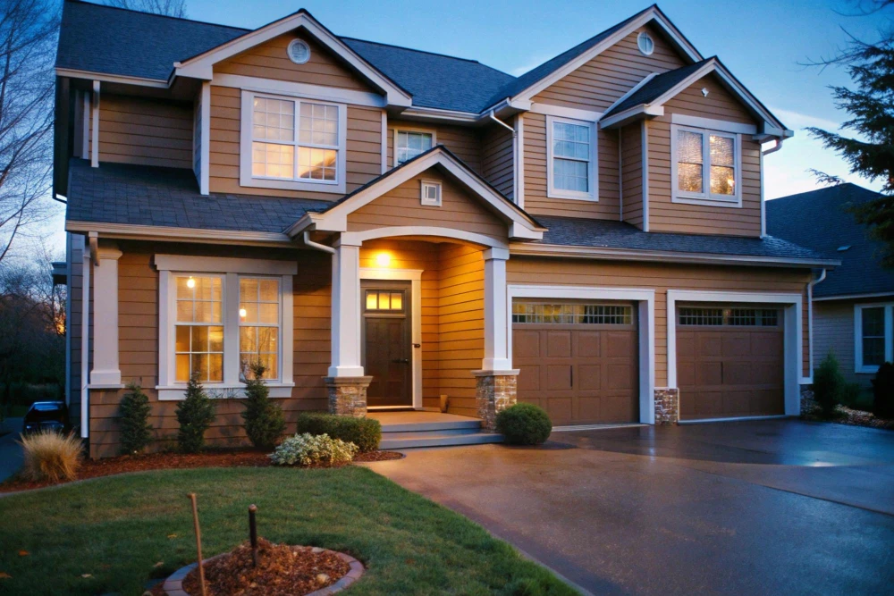 Modern Mansion Night